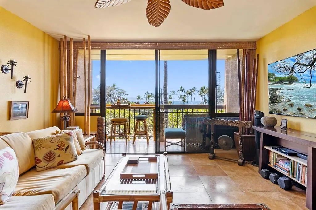 Maui Vista 1312- Front Row Eclectic Updated Oceanview S * Kihei