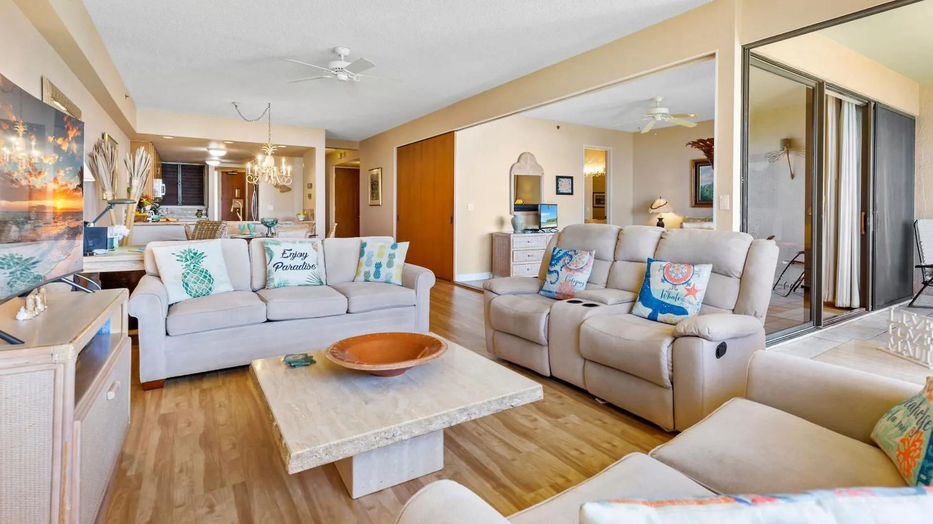Oceanfront Island Oasis - Sk317 - Sullivan Holiday home Kahana