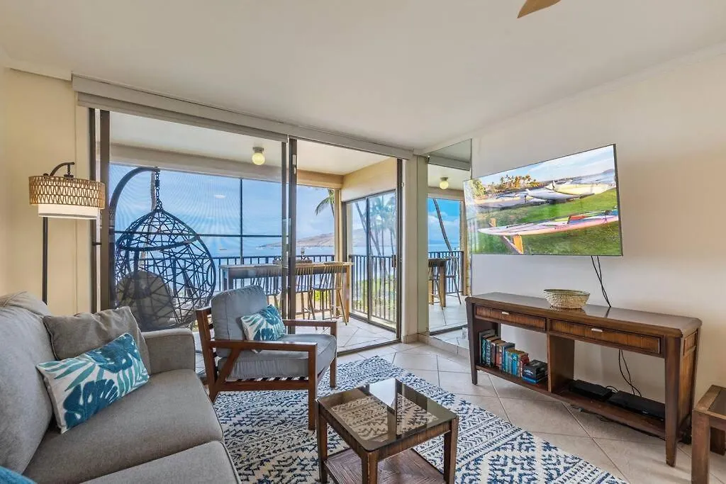 301- Oceanfront 2 Bedroom 2bath On 6 Mile * Kihei