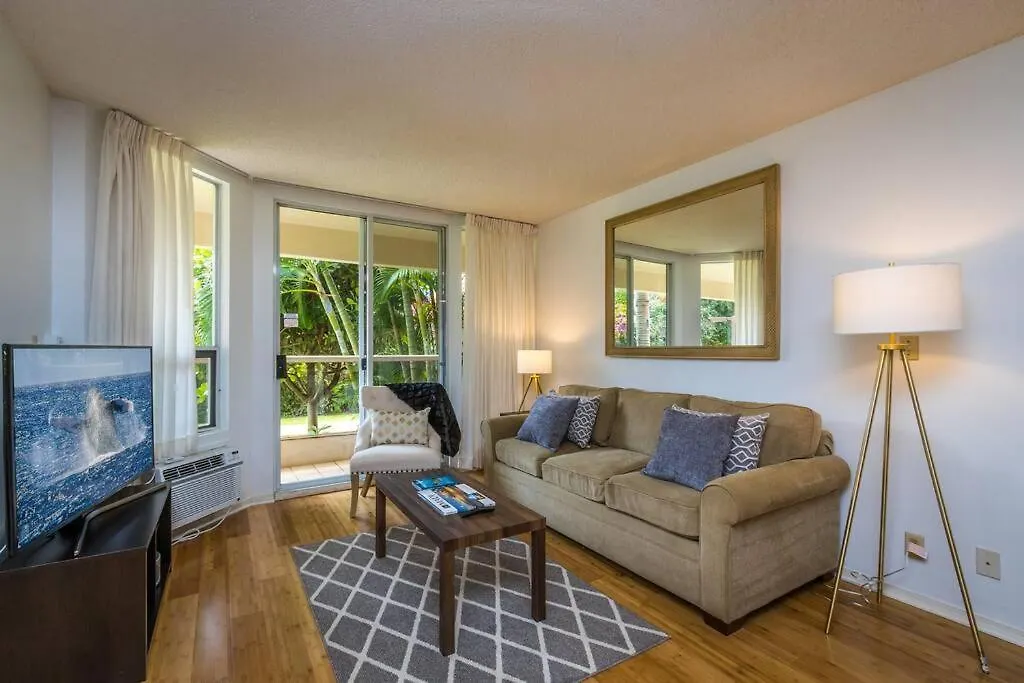 Chic Steps From White Sandy Fast Wi-fi Apartment Wailea (Maui)