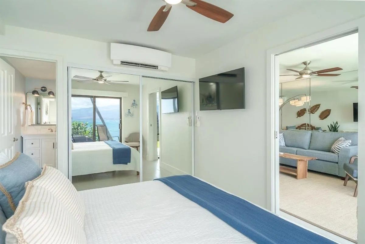 Oceanfront Oasis - Renovated Summer Of 2023 * Wailuku
