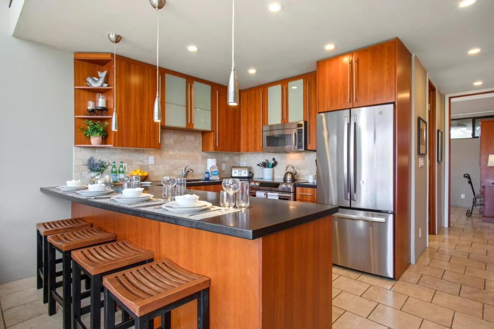 Apartment Kbm Free Car Papakea Pkc-404 Large Bath Oceanview Fully Air Conditioned Kapalua