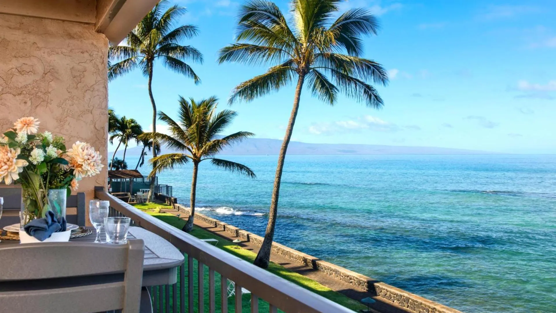Kbm Free Car Lokelani Lok-b201 Ocean Front 2 Bedrooms Recently Remodeled * Napili-Honokowai