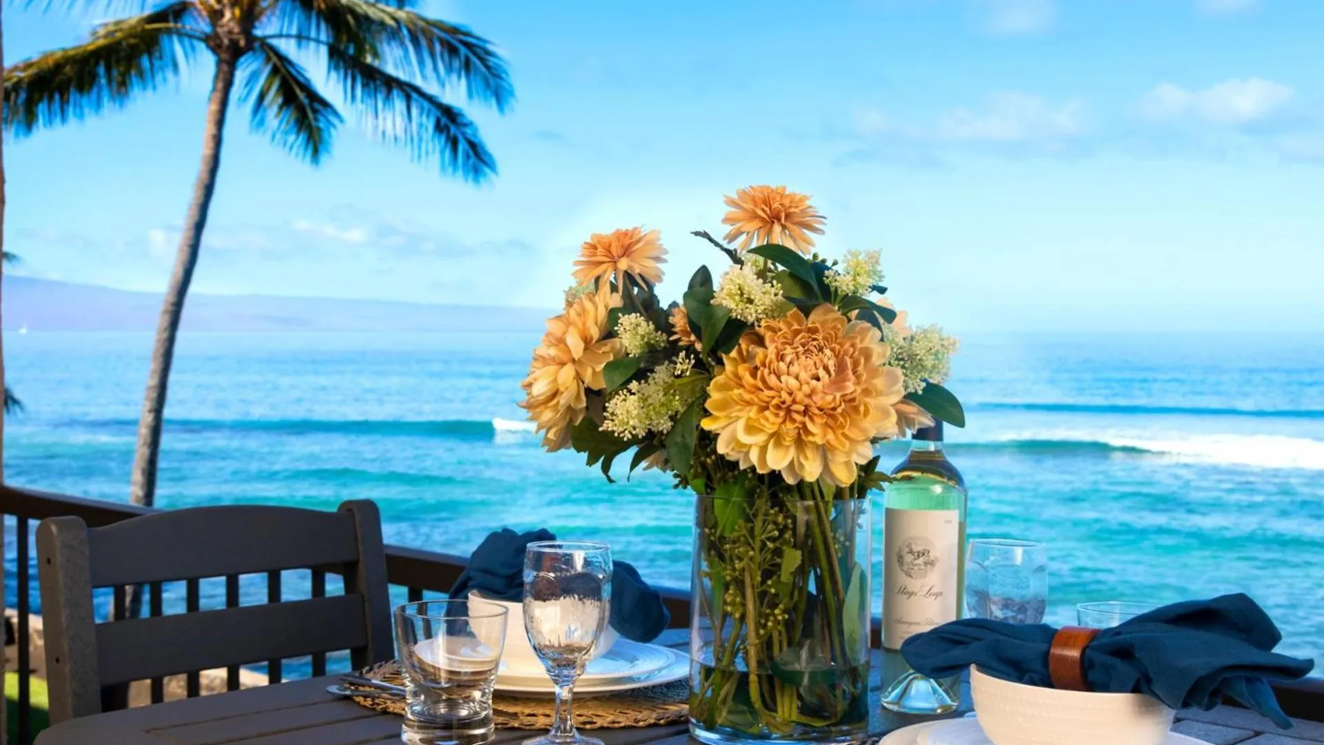 Kbm Free Car Lokelani Lok-b201 Ocean Front 2 Bedrooms Recently Remodeled Napili-Honokowai