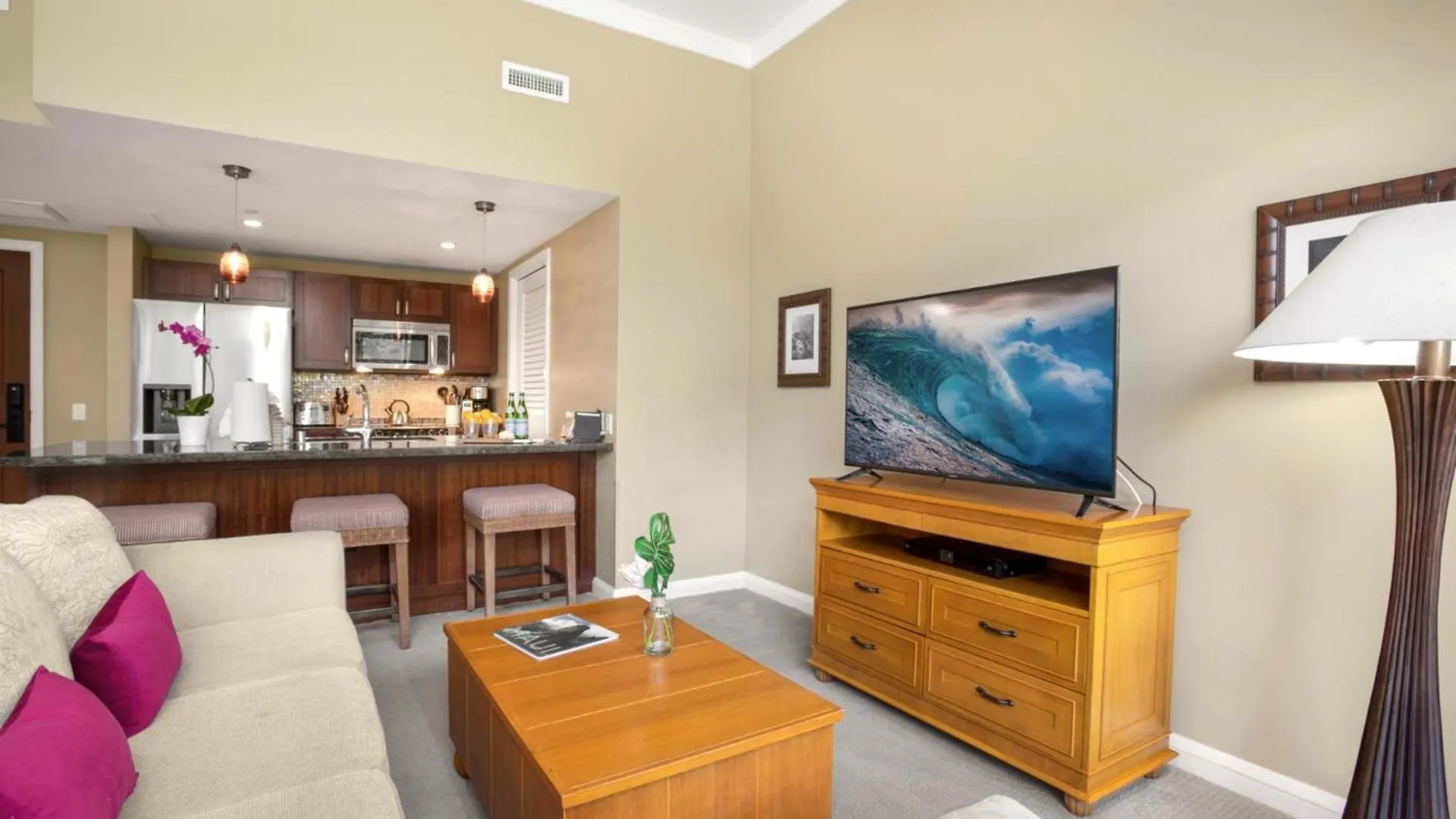 Apartment Kbm Free Car Honua Kai Hokulani Ocean View 2bedroom Hkh-114 Beautiful Partial Ocean View