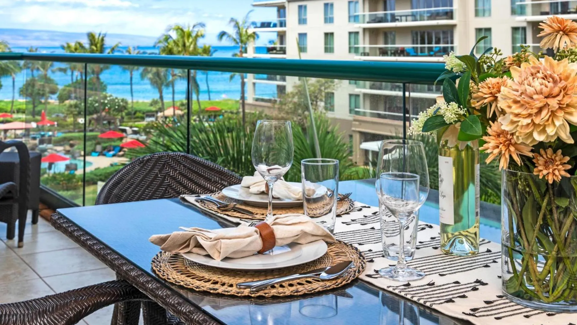 Kbm Free Car Honua Kai Hkk-413 Ocean Views Xl Wraparound Lanai Apartment Kaanapali
