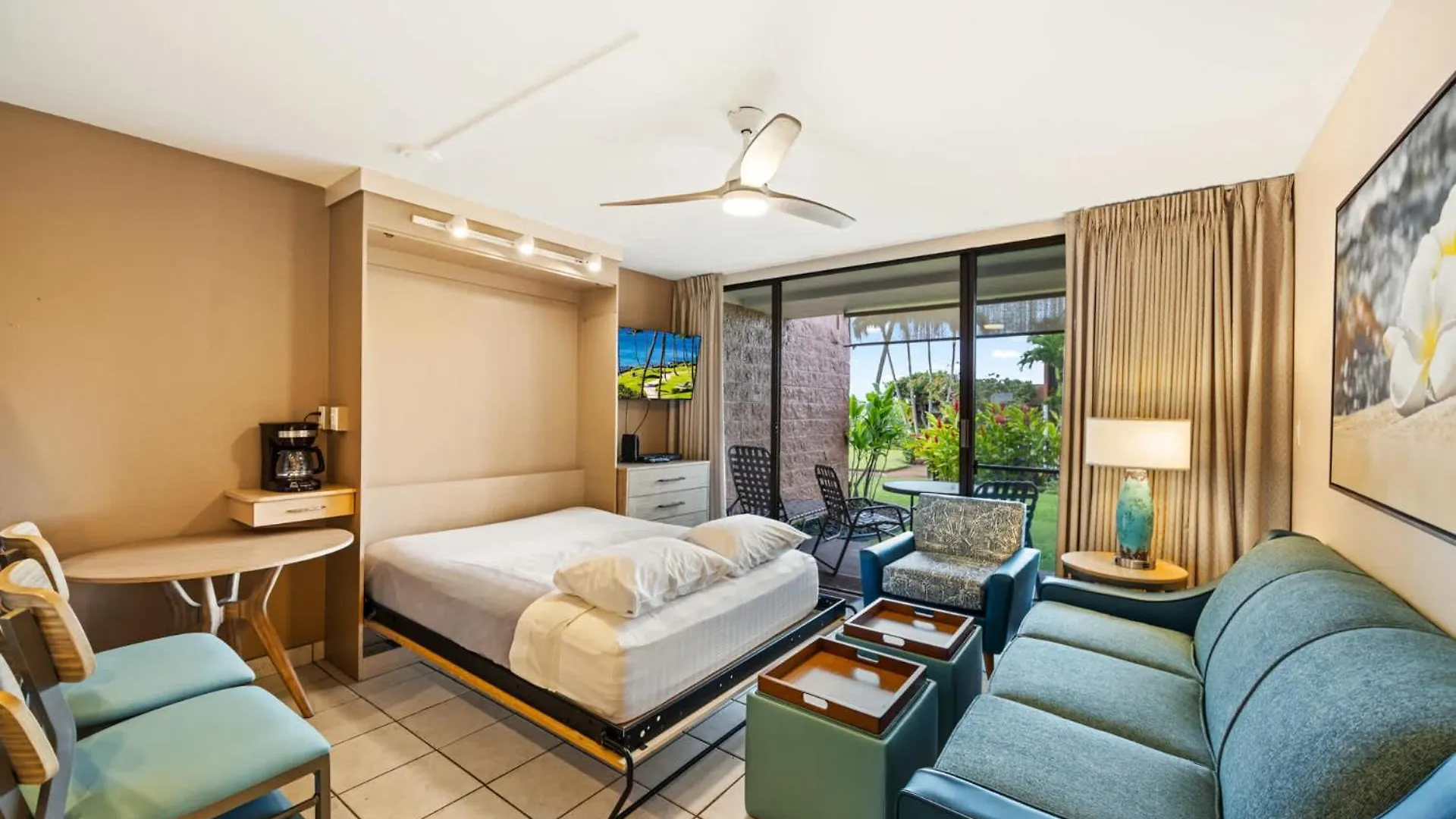 Kuleana Club #306 - Pool View - 1bedroom & 1 Bathroom - Ground Floor Kahana