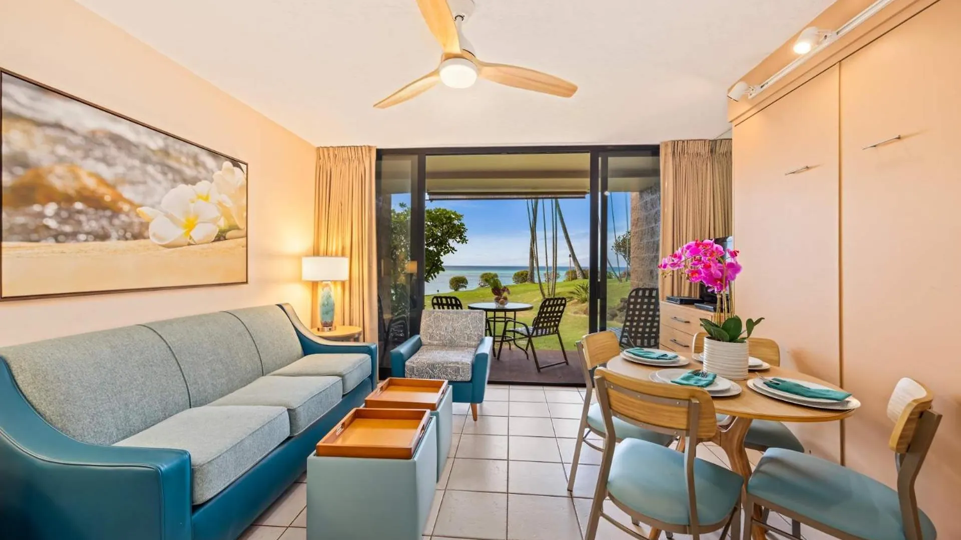 Kuleana Club #701 Oceanfront - 1 Bedroom 1 Bathroom - Ground Floor * Kahana