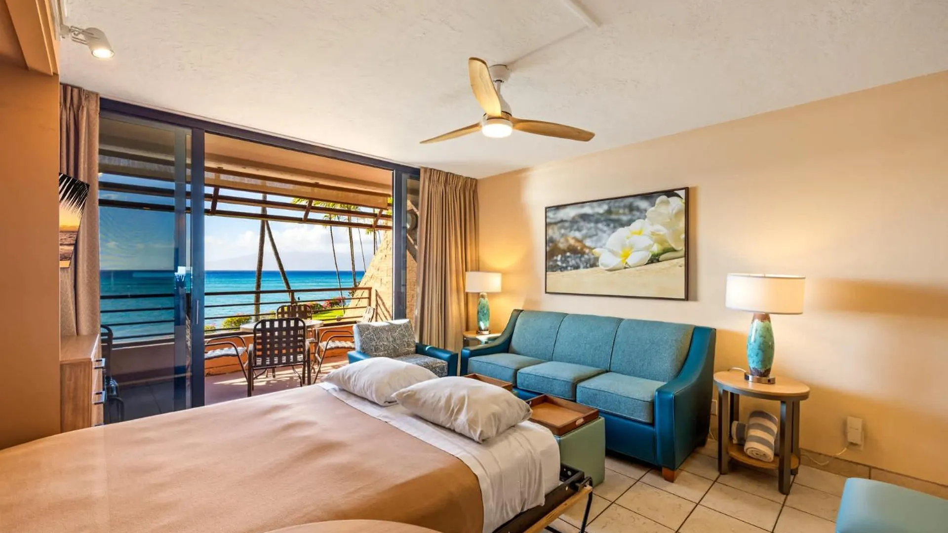 Holiday home Kuleana Club #611 Oceanfront - 1 Bedroom & 1 Bathroom - Gated 2nd Fl Kahana