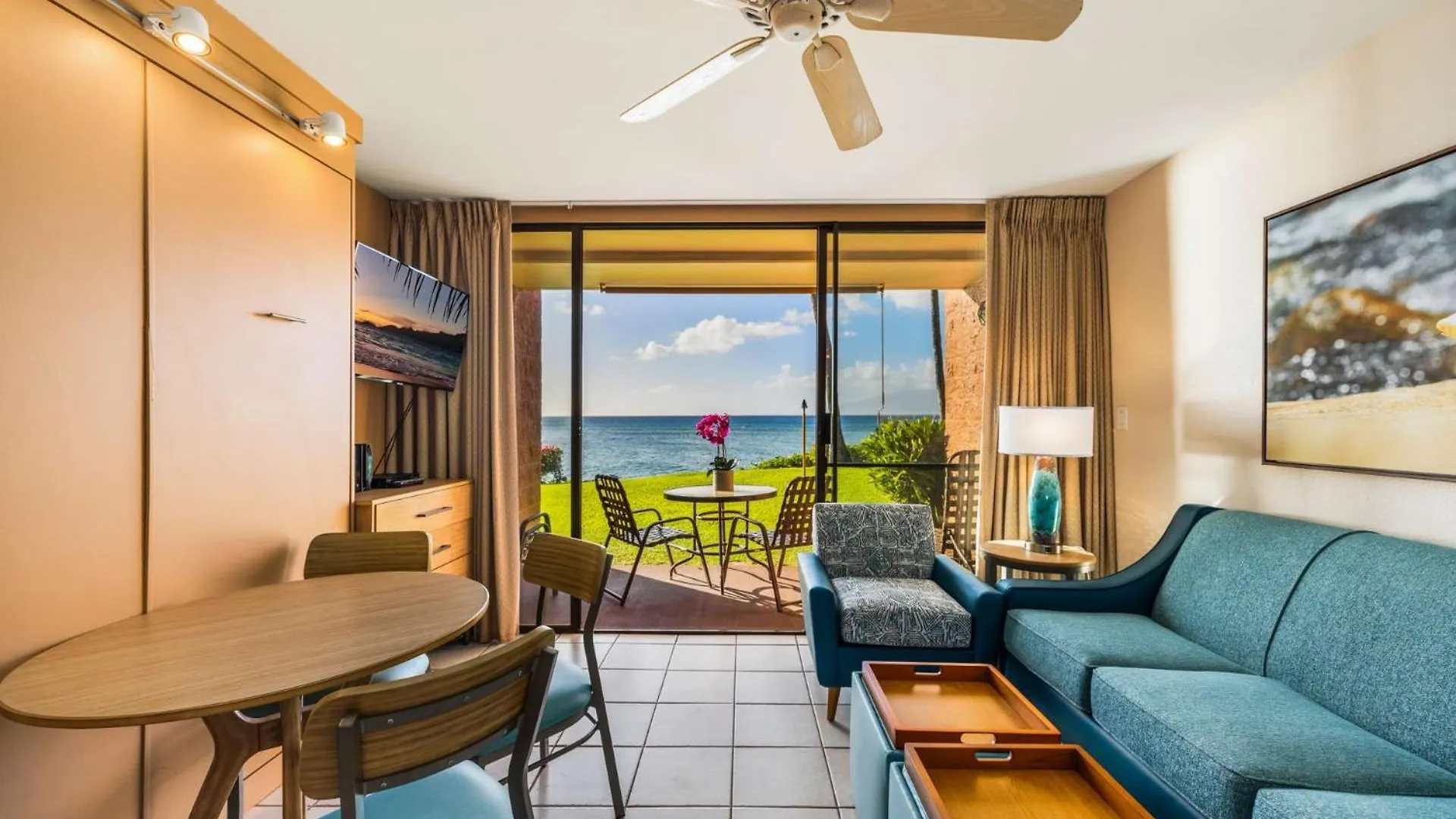 Kuleana Club #606 Oceanfront -1bedroom & 1 Bathroom - Gated *