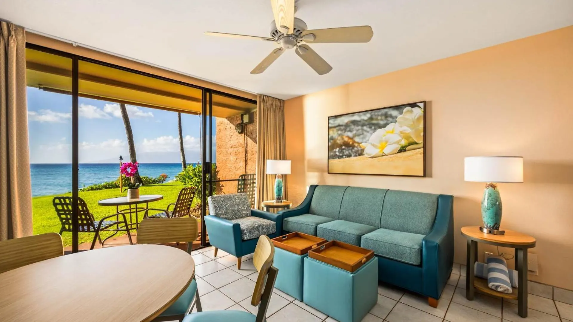 Kuleana Club #606 Oceanfront -1bedroom & 1 Bathroom - Gated * Kahana