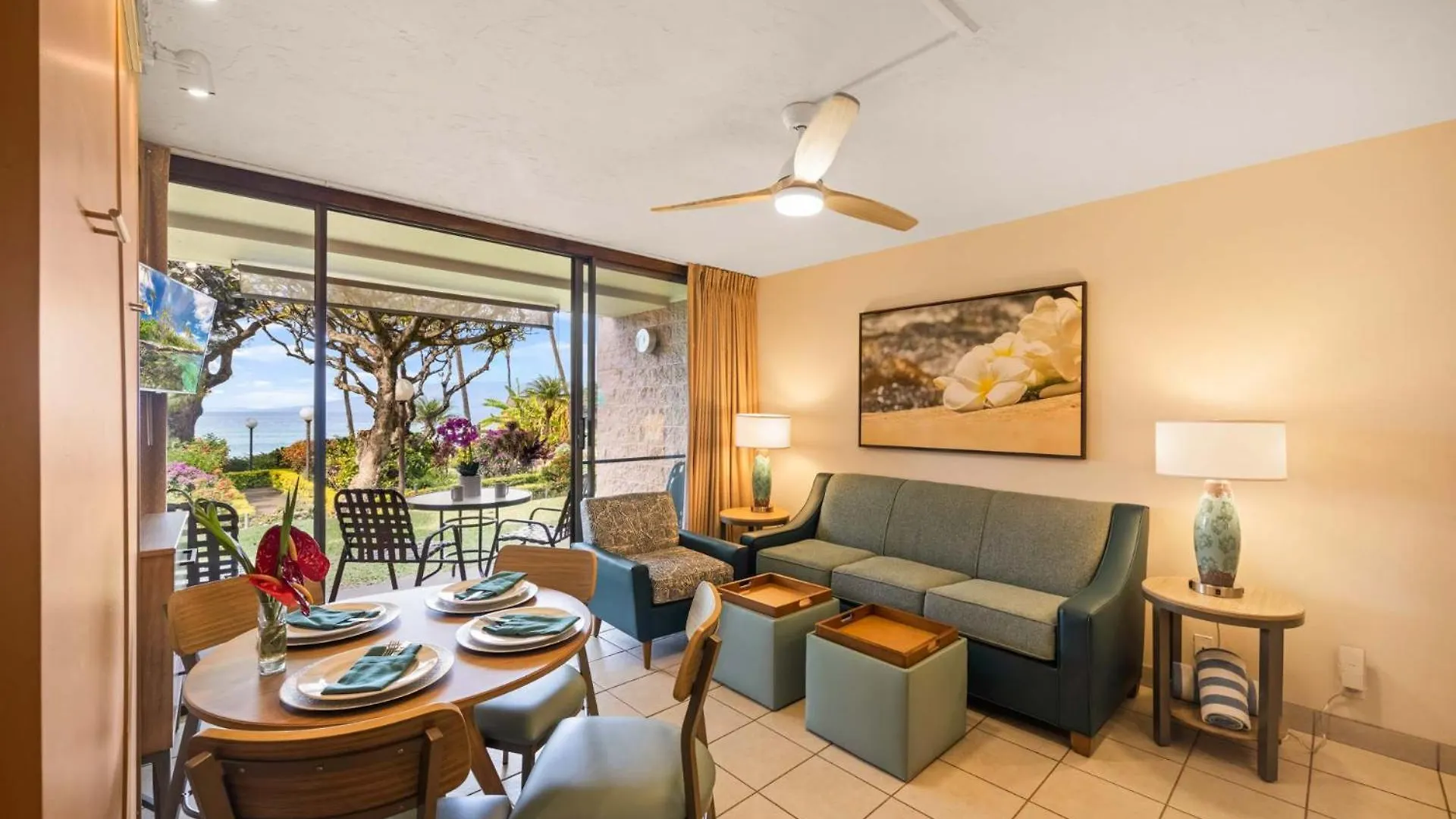 Kuleana Club #504 Ocean View - 1bedroom & 1 Bathroom - Ground Floor