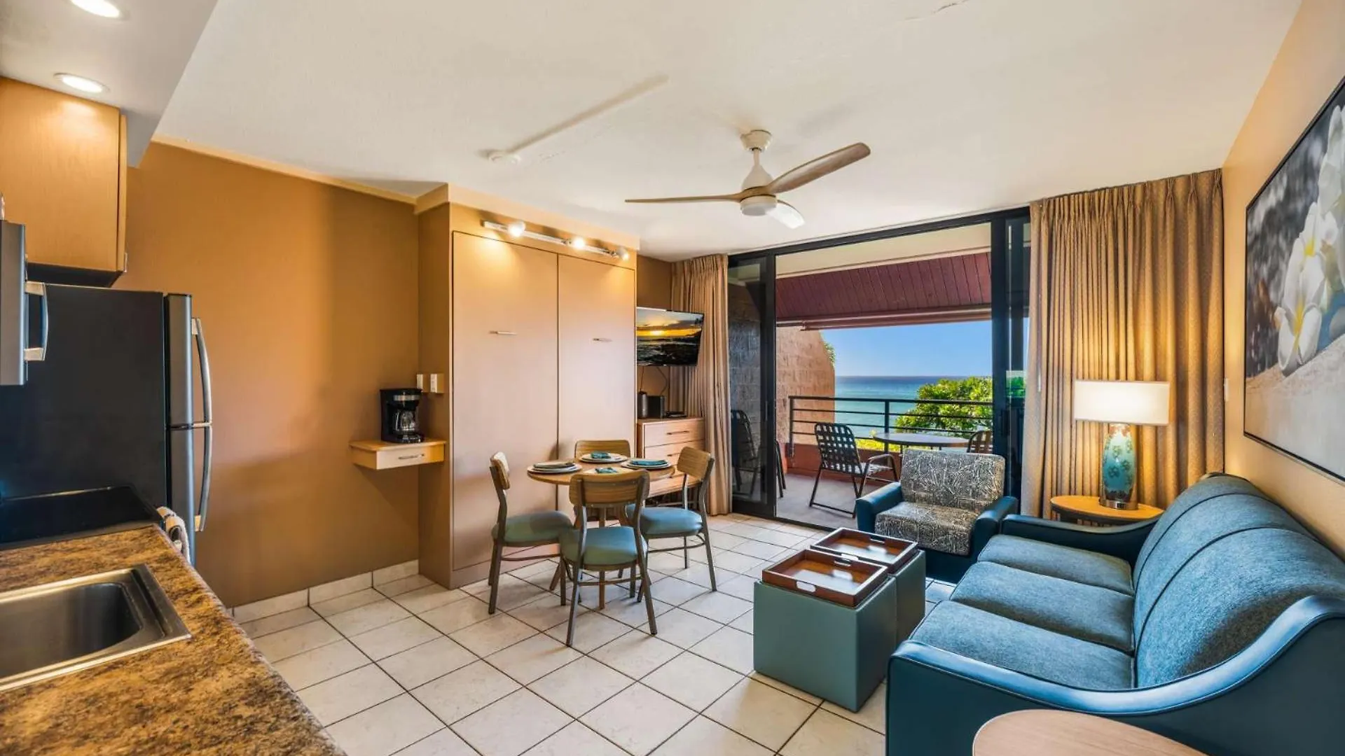 Kuleana Club #410 Oceanfront 1 Bedroom 1 Bathroom - Gated 2nd Fl Holiday home *