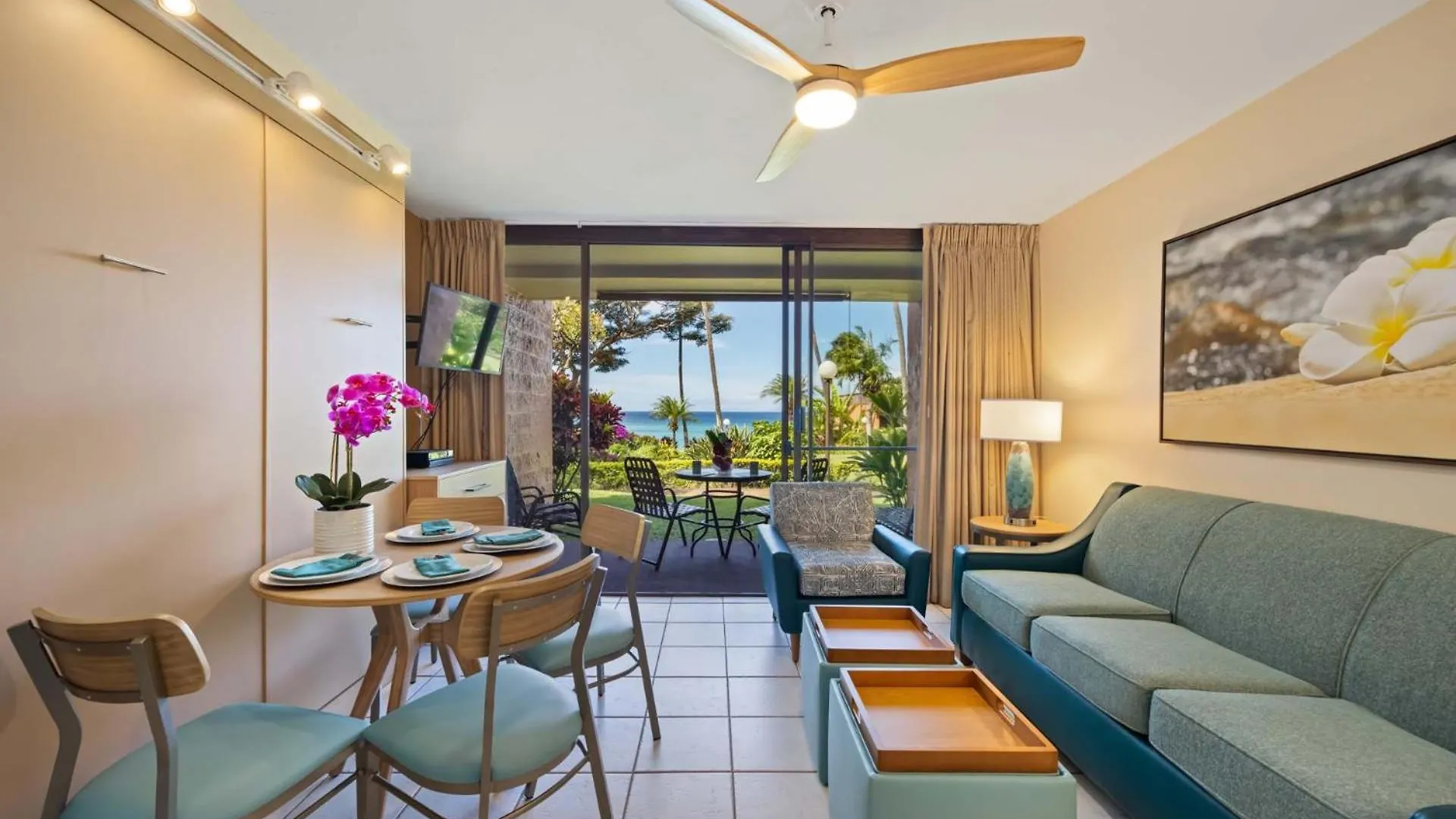 Kuleana Club #502 Ocean View - 1bedroom & 1 Bathroom - Ground Floor * Kahana