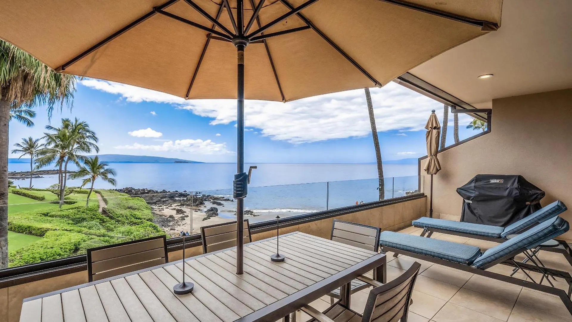 Makena Surf G-201 - End Unit, Panoramic Views, Ac!
