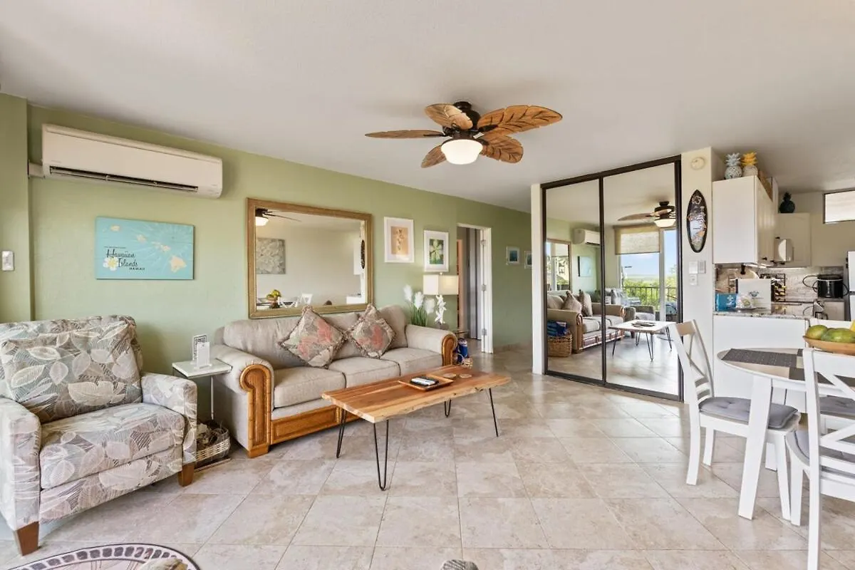 Apartment Nani Kai Hale 403- Floor 1 Bedroom With Ac & Partial Ocean View Kihei