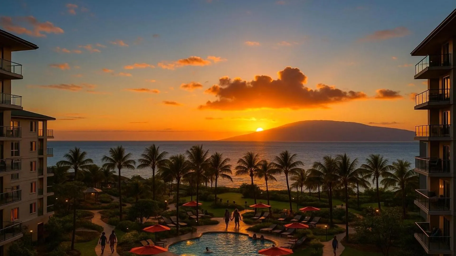 Apartment Kbm Free Car Honua Kai Hkk-539 Beachfront Views From Lanai