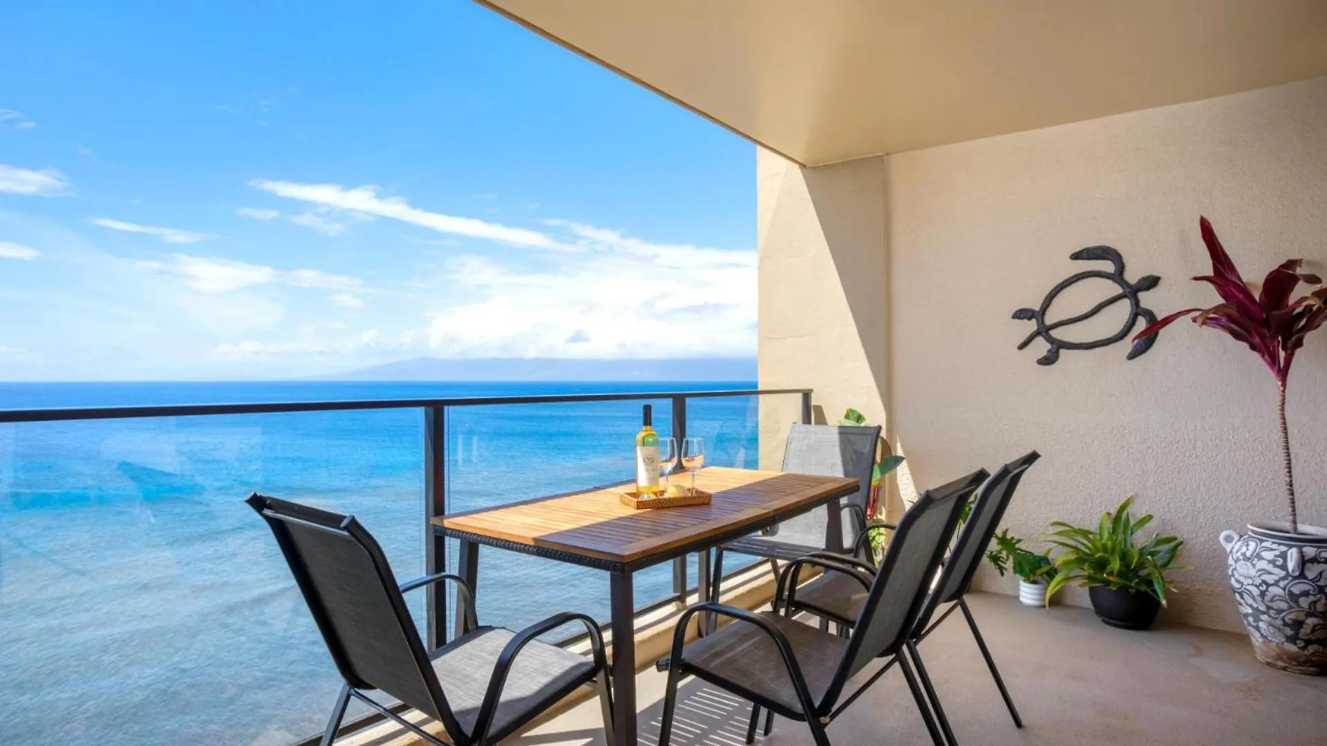 Apartment Kbm Free Car Mahana Mah-1006 Penthouse Ocean Front Watch Sunsets Kaanapali