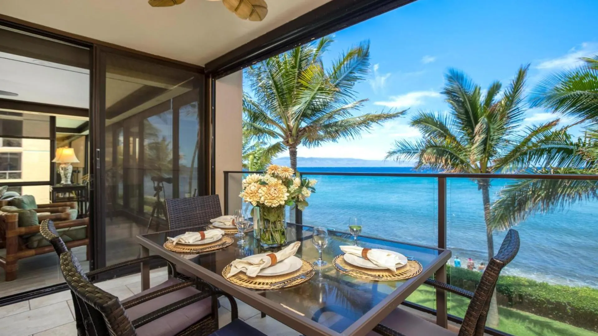 Spacious 4-bedroom Mahana Collection - Multi Unit Listing - Same Building - Ocean Front - 2 Free Cars Mah-301 Mah-419