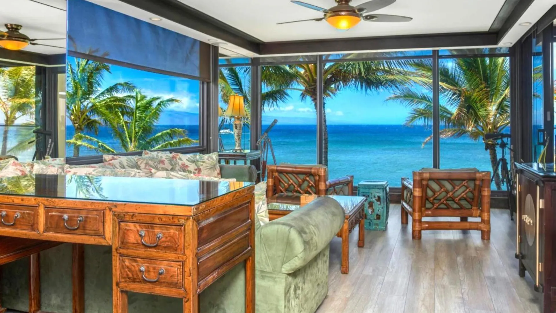 Kbm Free Car Mahana Mah-301 Gorgeous Ocean Front Apartment *