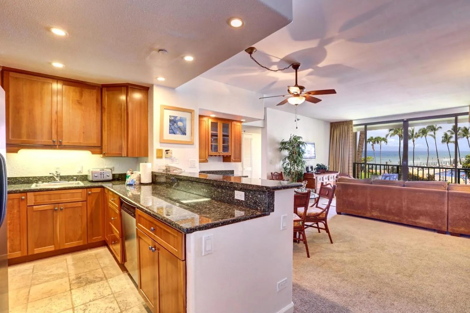 Kbm Spacious 4-bedroom Shores Collection Multi Unit Listing Same Floor Ocean Views 2 Free Cars Ks-25860 Kaanapali