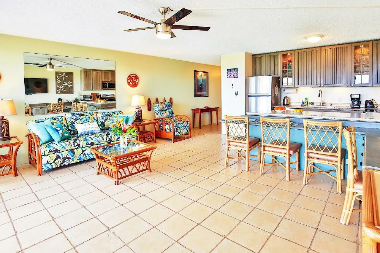 Beautiful 1br At Ali'i Kai, South With Ocean Views, Wi-fi, Split Ac, Parking Apartment