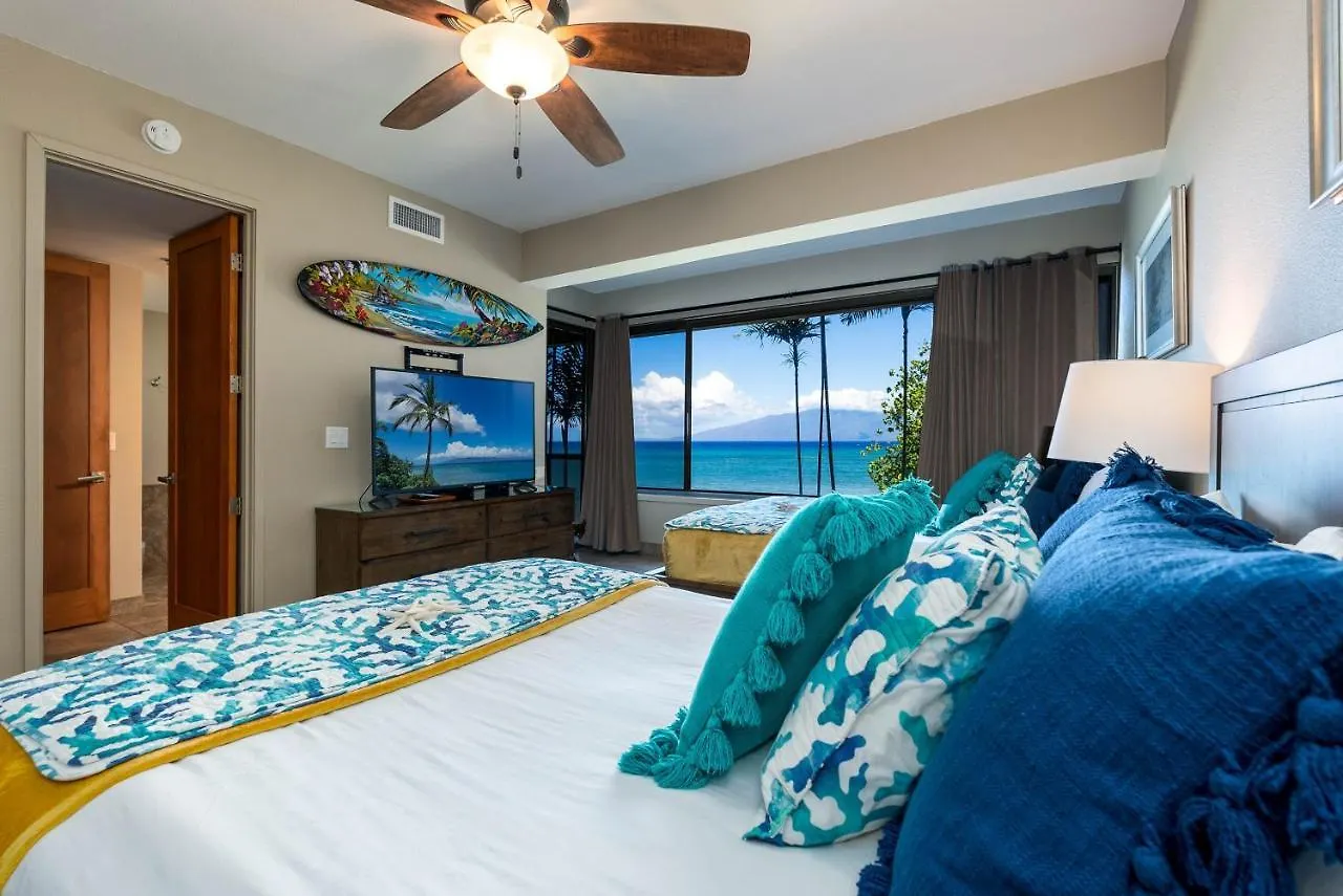 Sands Of 315 2bd 2ba Oceanfront Apartman Kahana