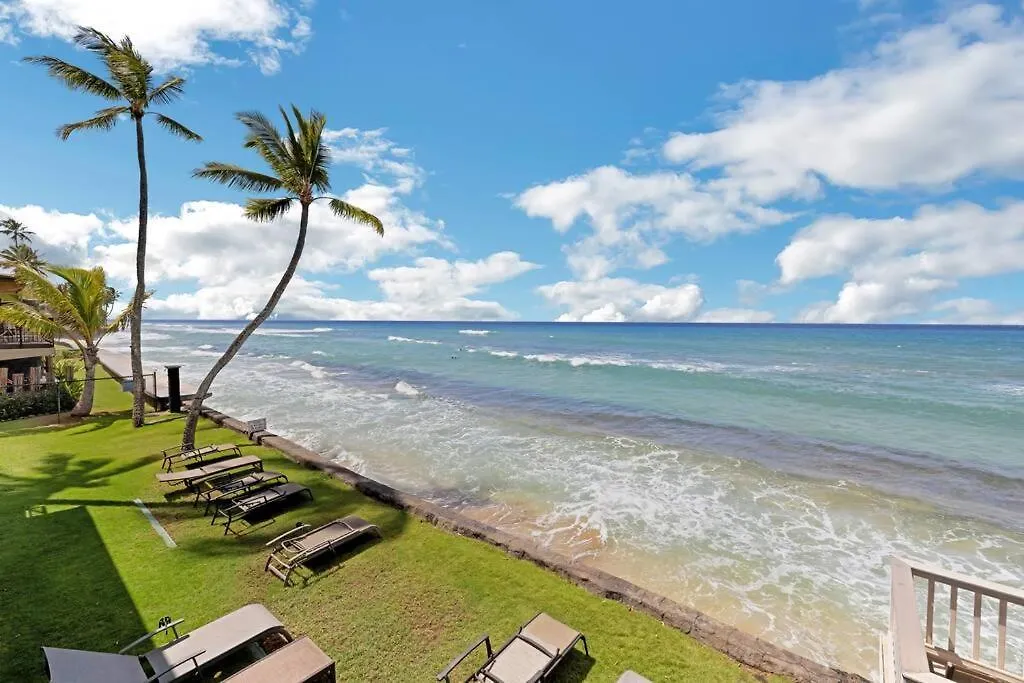 Oceanfront With Aircon-hear The Waves-amazing Views-wifi ラハイナ