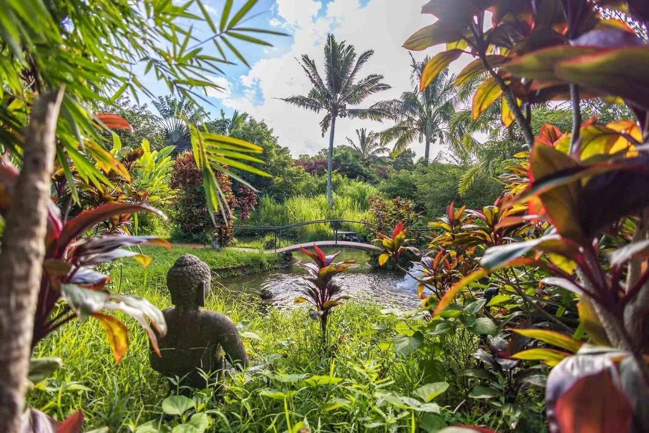 Jasmine On Lush Farm In Haiku, Maui Jungle בקתה