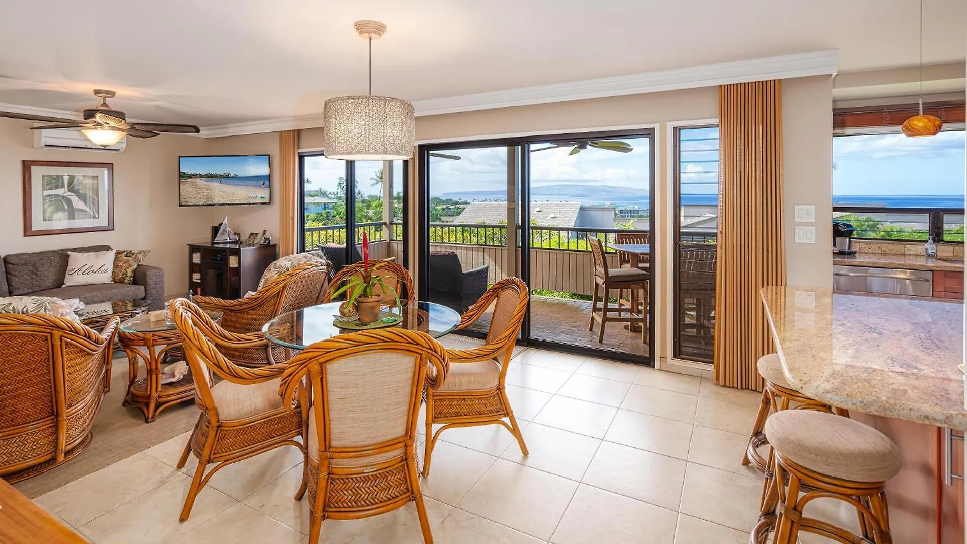 Wailea Ekolu 407 - Renovated, Split Ac, Ocean View Holiday home Wailea (Maui)