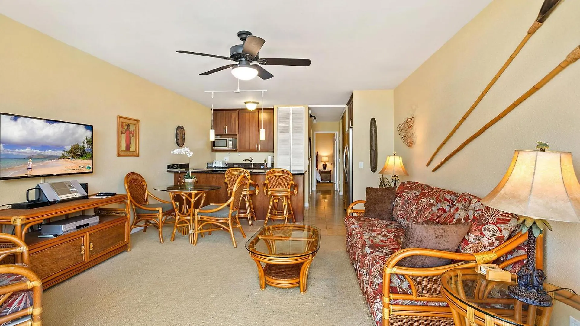 Maui Vista 1-308 - Beautifully Updated, Ocean View Semesterbostad *