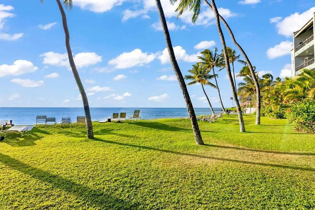 Hale Mahina B402- Updated & Spacious Floor Beachfront Lejlighed