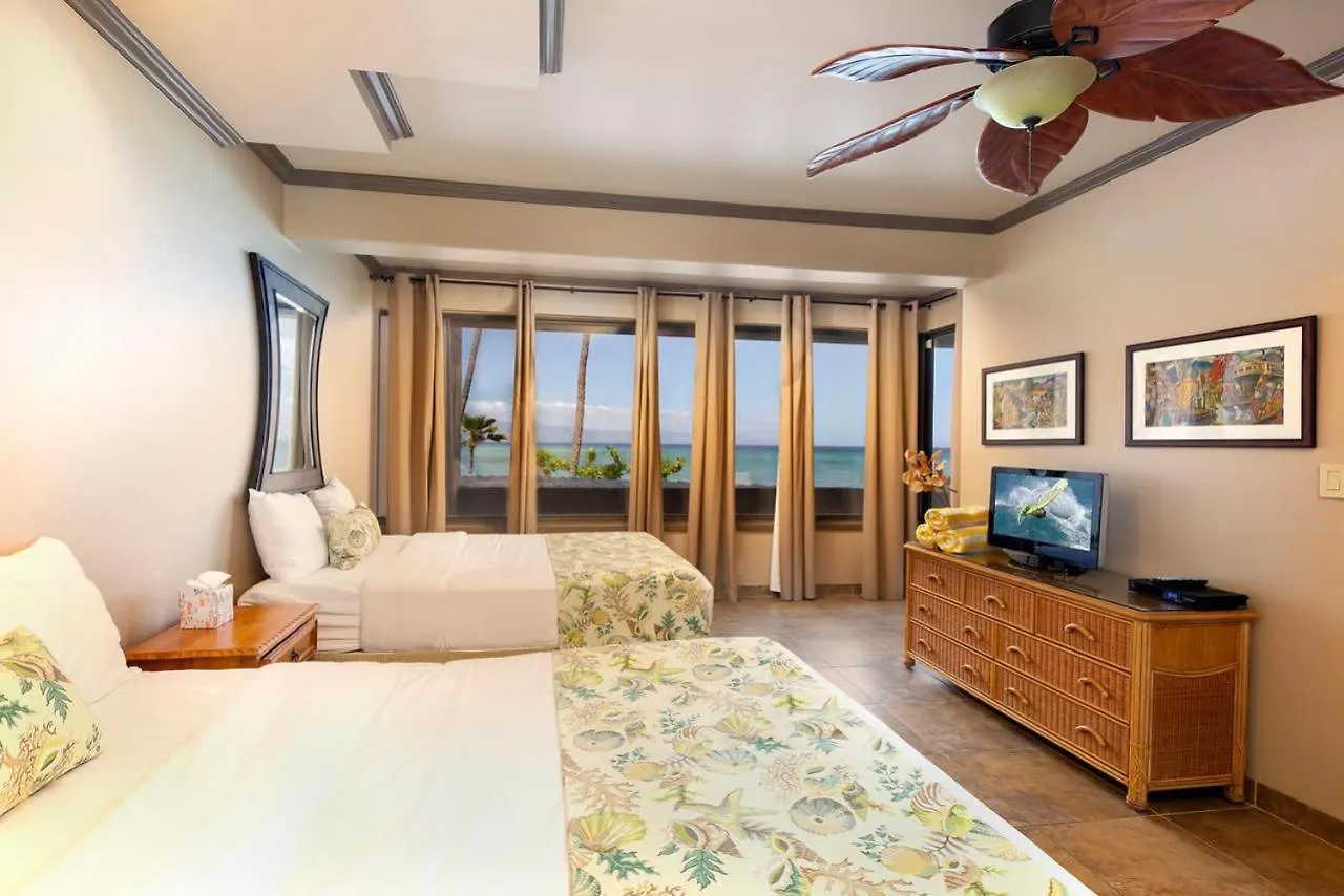 Oceanfront Corner Unit W/ Ac! Sk215- Sullivan * Kahana