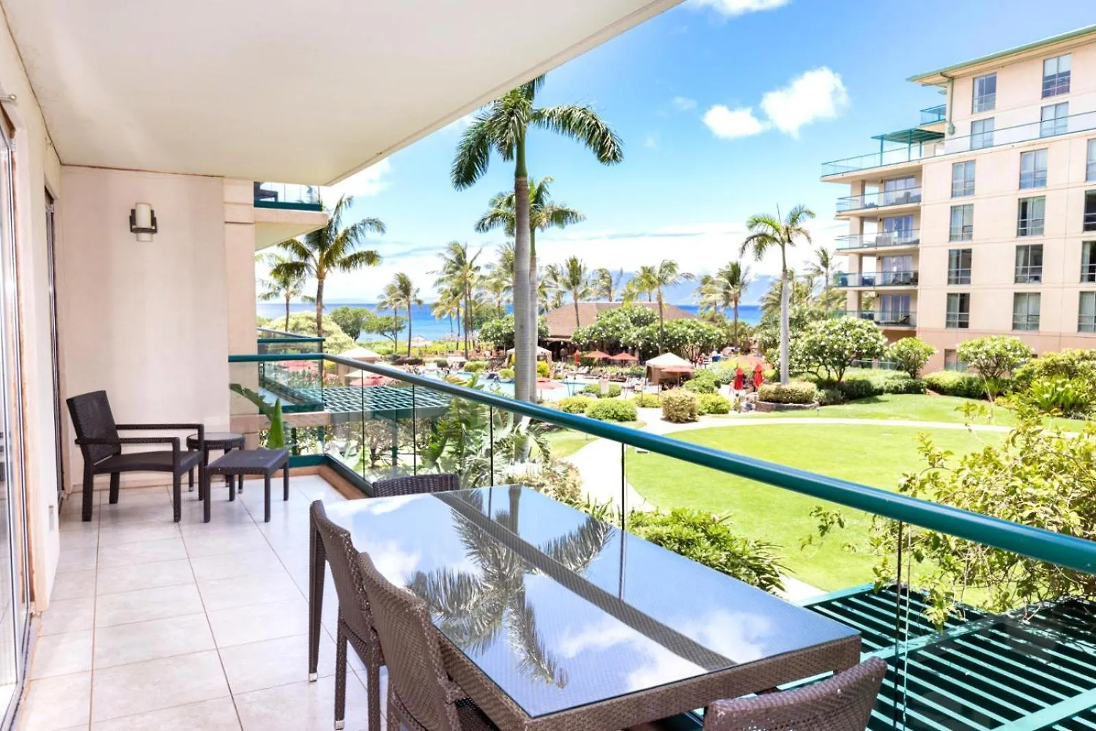 Kbm Resorts Free Car Honua Kai Hokulani Ocean View 2-Bedroom Condo Large Inner Courtyard Hkh-211 Apartament Kaanapali