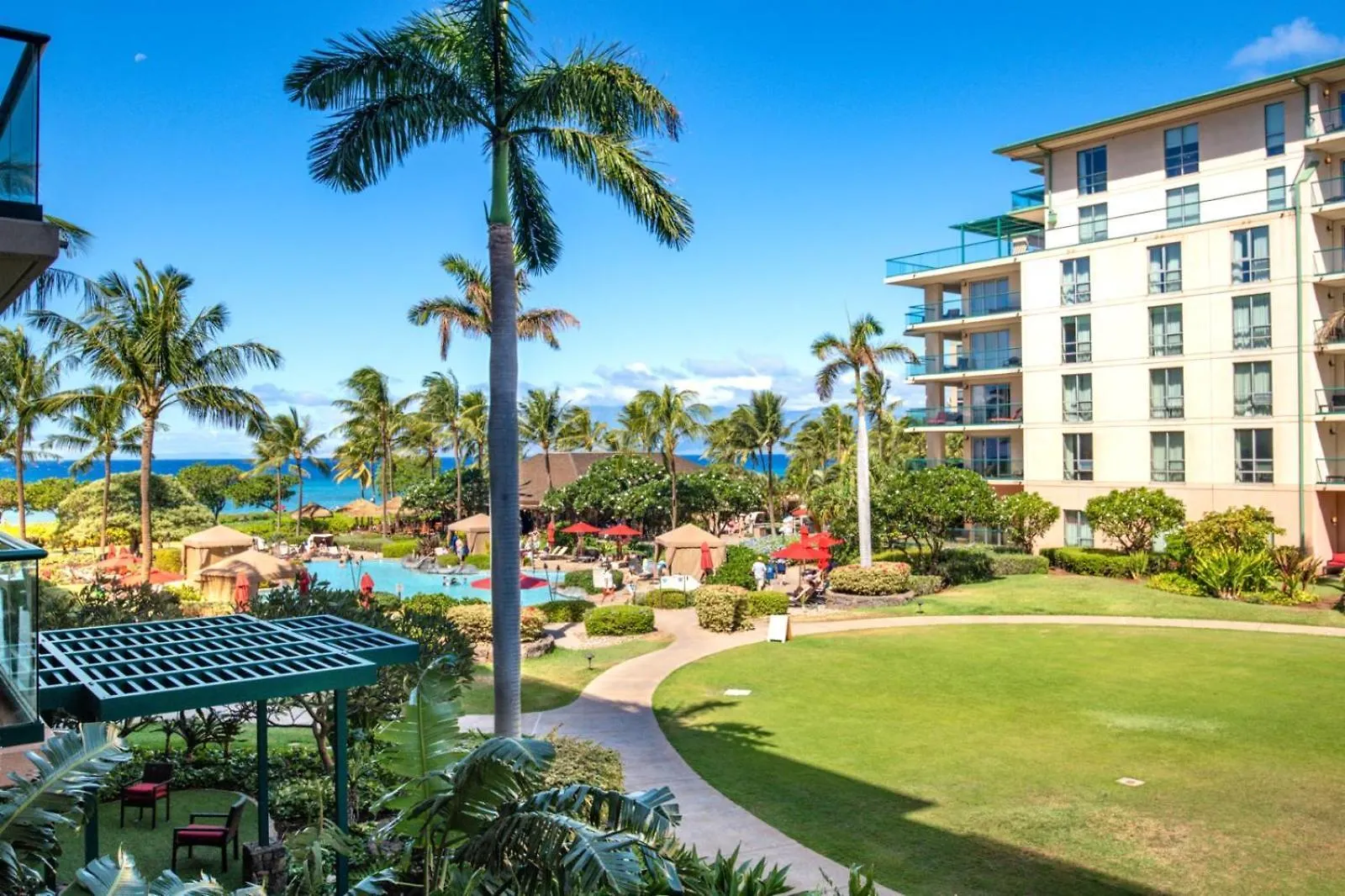 Kbm Resorts Free Car Honua Kai Hokulani Ocean View 2-Bedroom Condo Large Inner Courtyard Hkh-211 Apartament