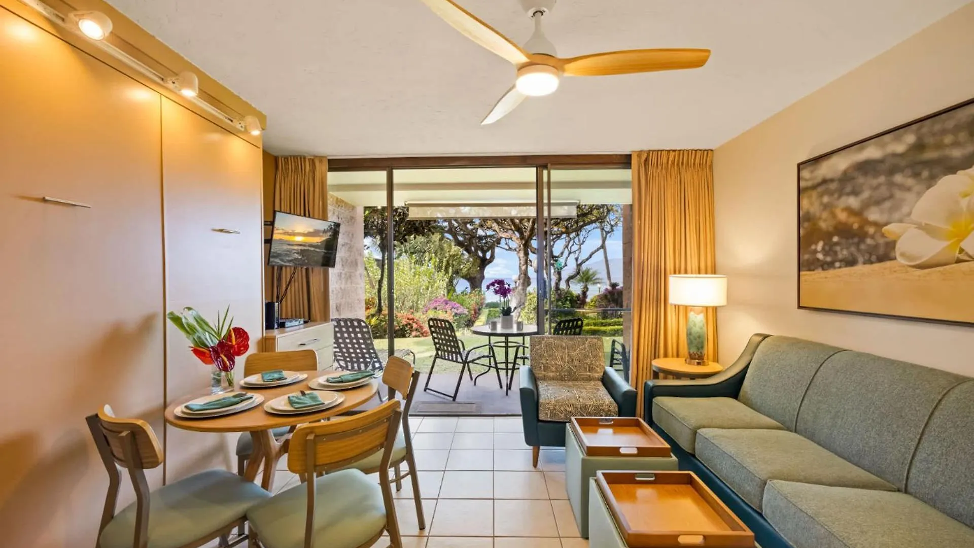 Kuleana Club #504 Ocean View - 1bedroom & 1 Bathroom - Ground Floor * Kahana
