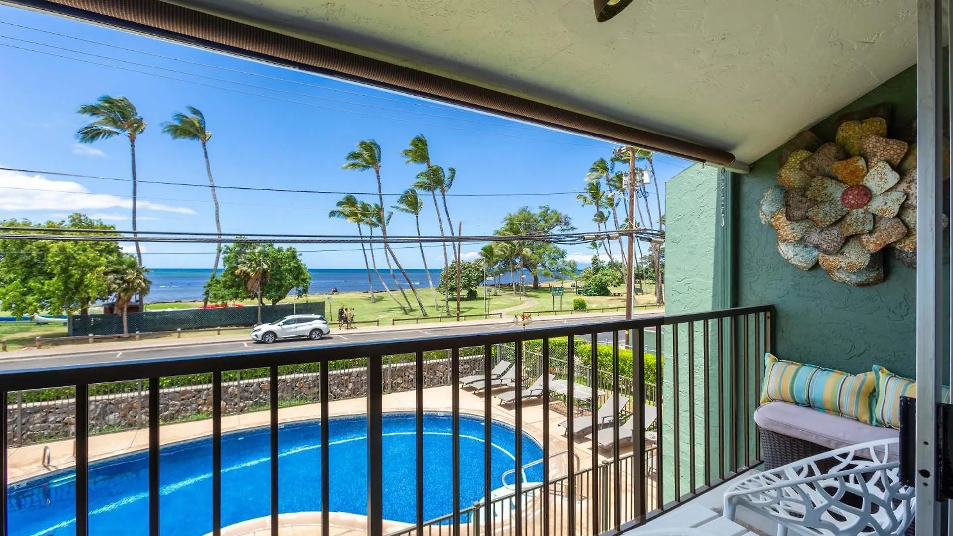 Bright Across From Pool Ac Sleeps 4 * Kihei