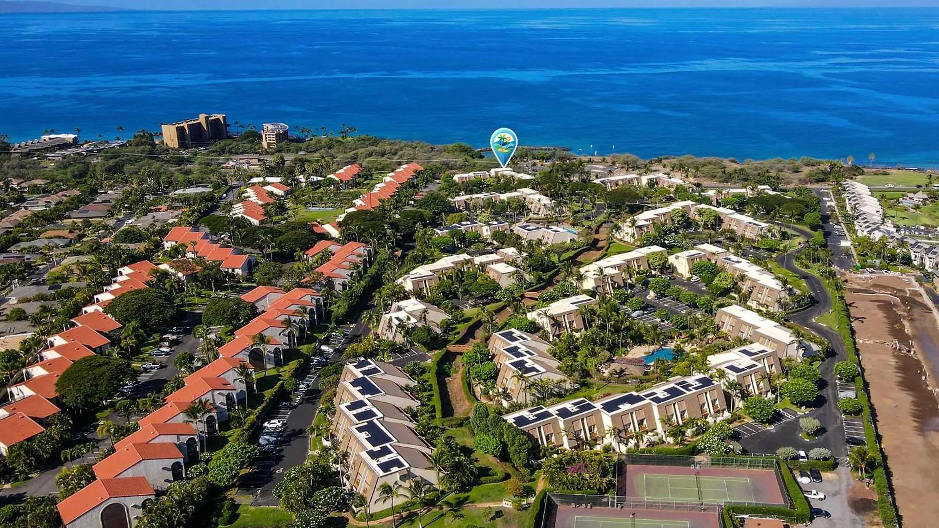Maui Kamaole A-206 - Prime Location, Stunning Renovation, Large Lanai, Split Ac! Nyaraló Wailea