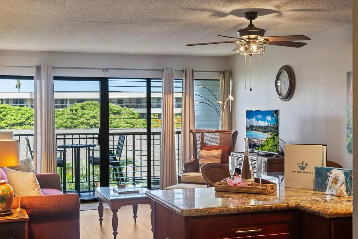 Kihei Akahi C407- Partial Ocean View Kihei Across From Apartment *