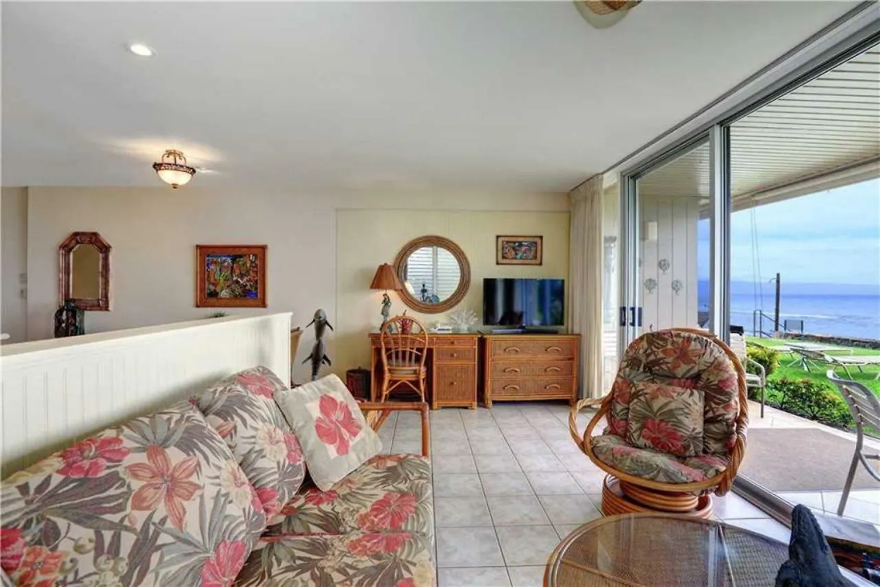 2 Bedroom Ocean Front In Honokowai - Sleeps 6 - Pikake #a6 Napili-Honokowai